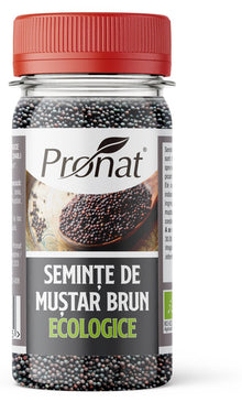 Seminte de mustar brun bio 60g Pronat