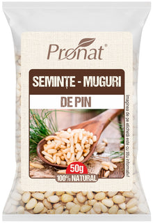 Seminte muguri de pin (samburi de cedru), 50g Pronat