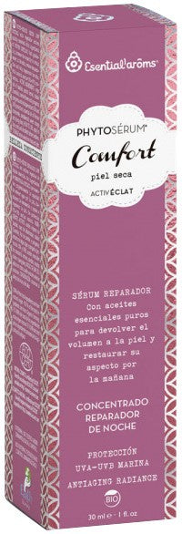 Ser bio concentrat de noapte reparator, Phytoserum Comfort, 30ml Esentialaroms