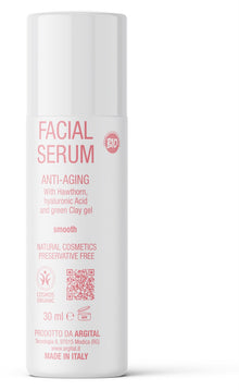Ser facial anti-aging, cu paducel, acid hialuronic si argila verde, 30ml Argital
