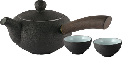 Set Rehu pentru ceai cu ceainic si doua cesti (200ml) in cutie de cadou Pronat