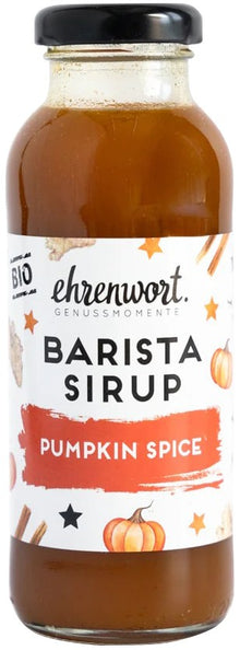 Sirop bio barista de dovleac, 250ml Ehrenwort
