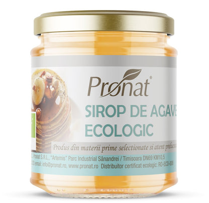Sirop bio de agave, 220g Pronat