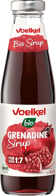 Sirop bio de rodie, 500ml Voelkel