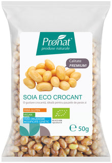 Soia bio crocant, 50g Pronat