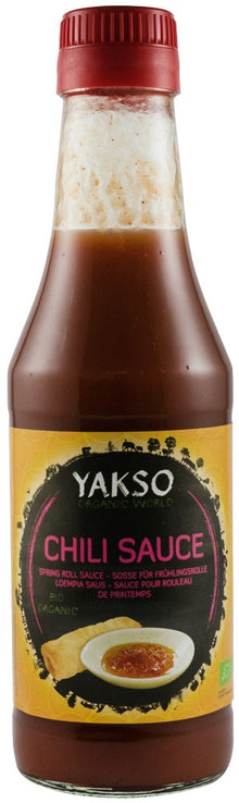Sos bio de chili pachetele de primavara, 240ml Yakso