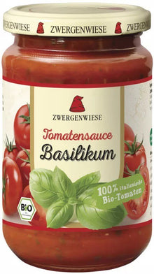 Sos bio de rosii Basilikum 340g Zwergenwiese