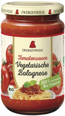 Sos bio de rosii Bolognese, 340g Zwergenwiese