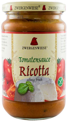 Sos bio de rosii cu ricotta 340g Zwergenwiese