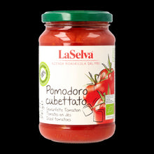 Rosii bio taiate cubulete, 340g LaSelva