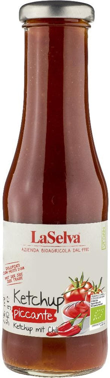Ketchup picant bio, 340g laselva