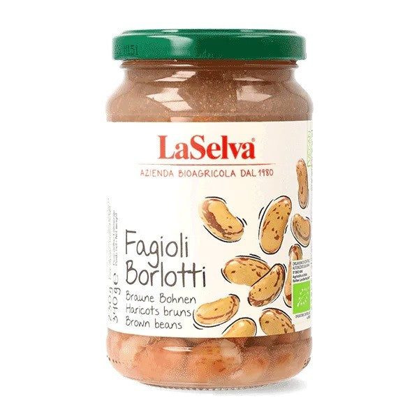 Fasole bio Borlotti fiarta, 340g LaSelva