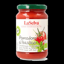 Sos bio de rosii cu busuioc, 340g LaSelva