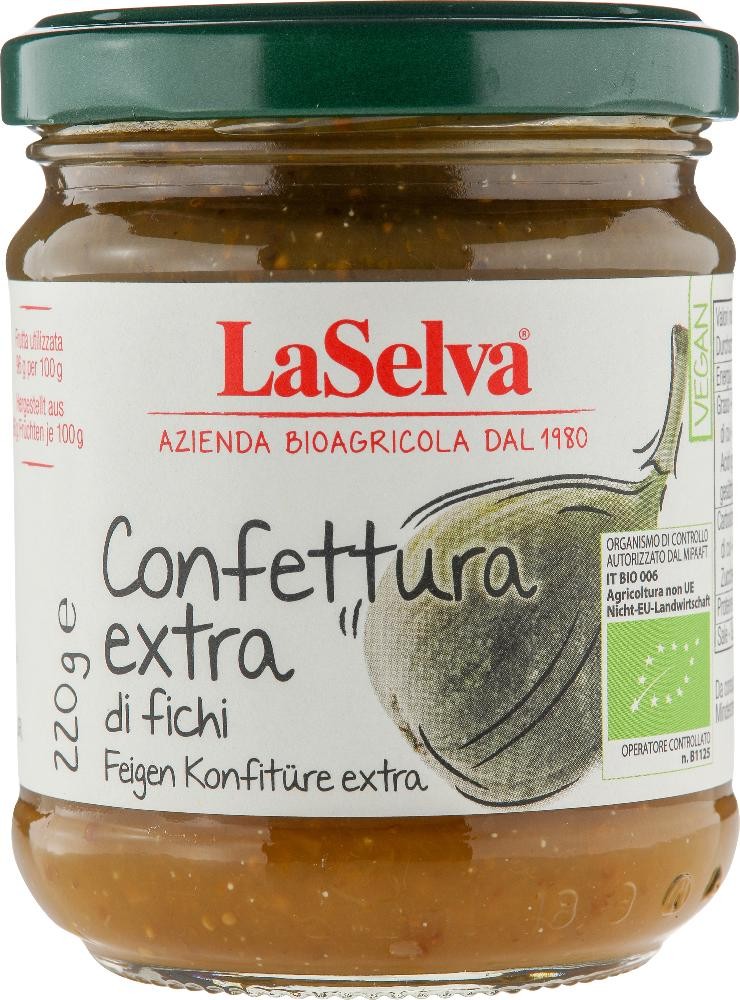Dulceata bio extra de smochine, 220g LaSelva