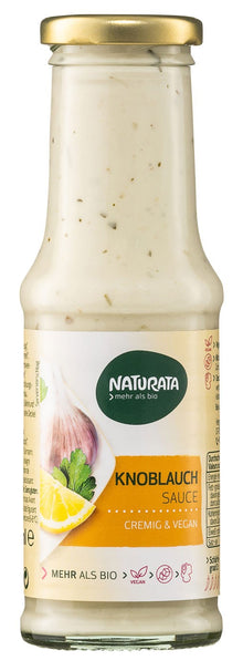 Sos bio de usturoi, 210ml Naturata
