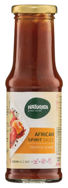Sos bio iute in stil african, pentru barbeque, 210ml Naturata