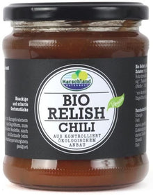 Sos bio Relish cu chilli, 325g Marschland Naturkost