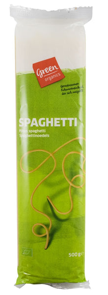 Spaghetti bio din grau dur, 500g Green Organics