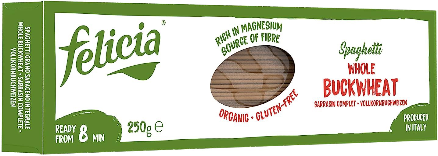Spaghetti bio din hrisca 250g Felicia