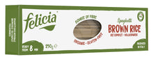 Spaghetti Bio din orez integral, 250g Felicia