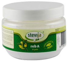 Stevija Reb A Indulcitor pudra din stevie, foarte concentrat, 50g