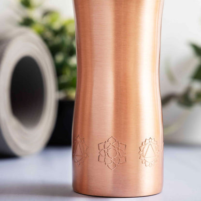 Sticla din cupru Chakra 600ml, Forrest & Love