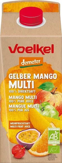 Suc bio de mango si multi fruct, 0,75l VOELKEL