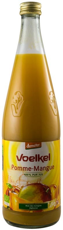 Suc bio de mere si mango, 700ml Voelkel
