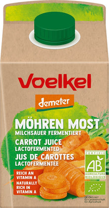Suc Bio de morcovi lactofermentat, 0.5 l VOELKEL