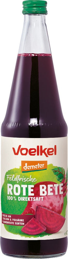 Suc bio de sfecla rosie proaspat presat, 700ml Voelkel