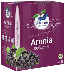 Suc bio pur de aronia, 100% suc, 5l Aronia Original