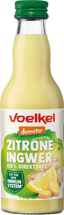 Suc bio si demeter de lamaie si ghimbir, 200ml Voelkel