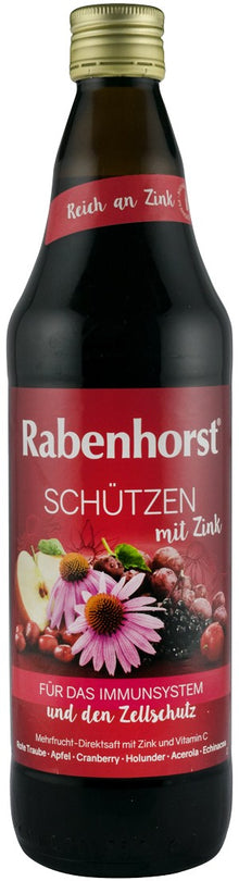 Suc de fructe Protectie cu zinc, 750ml Rabenhorst