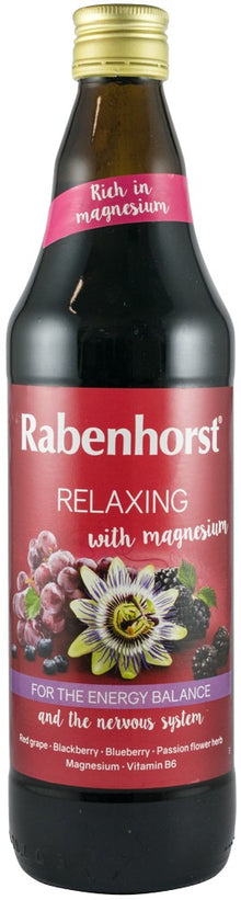 Suc de fructe Relaxare cu Magneziu, 750ml Rabenhorst