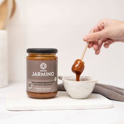 Supa bio concentrata din oase de vita, 220g Jarmino