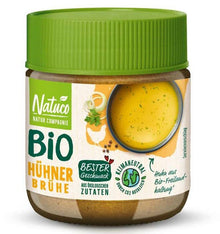 Bază de mâncare cu pui si legume bio, 90g Natuco