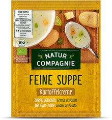 Supa crema de cartofi, bio, 48g Natur Compagnie