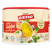 Supa de legume si condiment universal, 250g Gefro