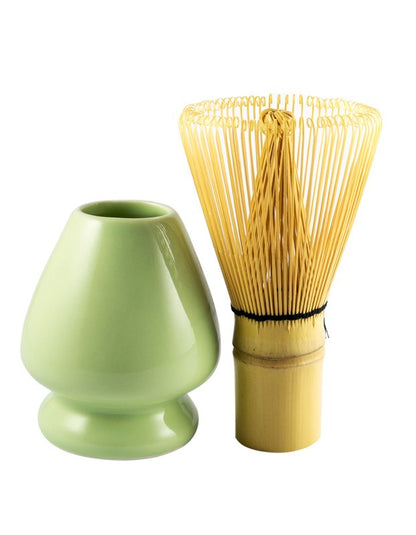 Suport de portelan pentru maturica de ceai matcha Arche Naturkuche