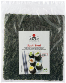 Sushi nori, alge marine bio pentru sushi, 25g Arche
