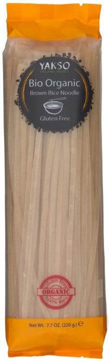 Taitei bio din orez brun 220g Yakso