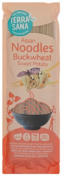 Taitei bio in stil asiatic din hrisca si cartof dulce, 250g Terrasana