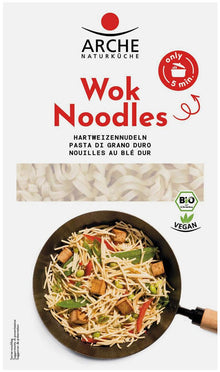 Taitei bio pentru wok, 250g Arche