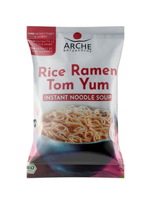 Taitei Ramen bio instant din orez Tom Yum, 72g Arche