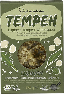 TEMPEH BIO DIN LUPIN CU PLANTE AROMATICE, 170G TEMPEHMANUFAKTUR
