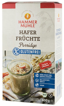 Terci bio de ovaz cu fructe, 400g Hammer Muhle