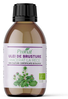 Ulei bio de brusture macerat la rece, 100ml Pronat