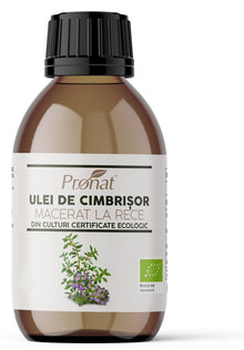 Ulei bio de cimbrisor macerat la rece, 100ml Pronat