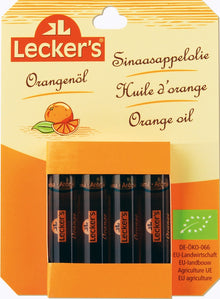 Ulei bio de portocale 4x2ml Lecker's