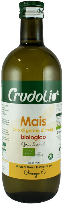 Ulei bio din germeni de porumb, 1000ml Crudolio